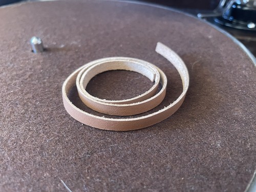 Leather belt thin model - “thin, model”