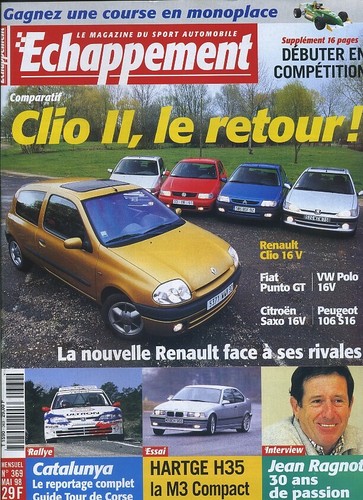 Echappement 369 1998 - echappement, n°369
