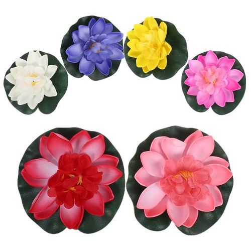 Pcs fleur flottante de - 6,