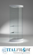 Verre Coin d'Affichage Vitrine