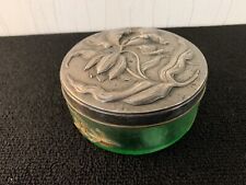 Crystal Jewelry Box Attributed Daum Nancy and Victor Saglier