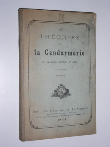 Theories dans gendarmerie - theories,