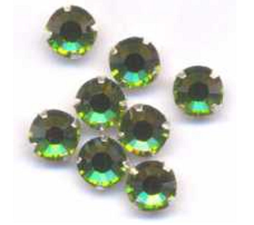 Chatons olivine mm - 10,