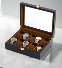 Boîte d’Exposition de Luxe pour Montres – Organisateur Premium en Bois