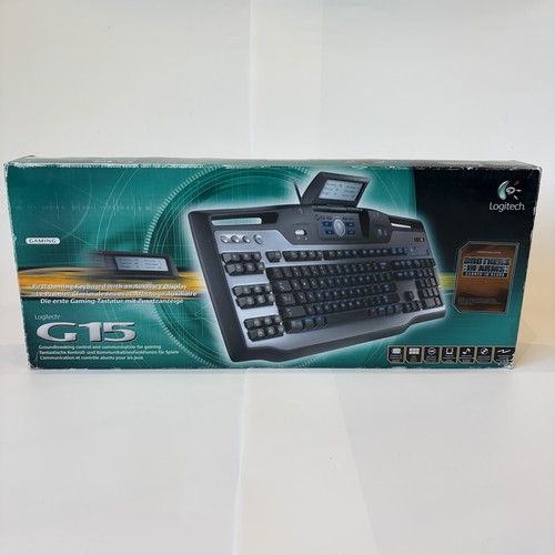 New open box logitech - new, g15