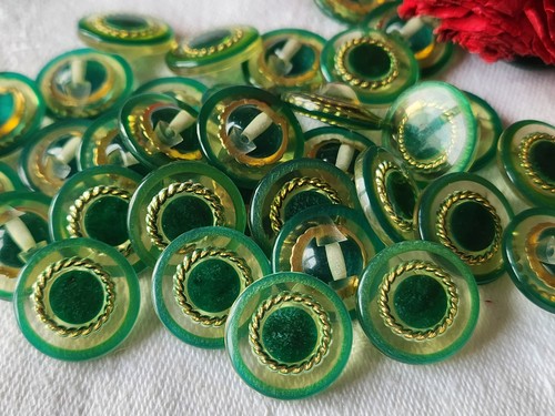 Lot boutons vintage - 14,