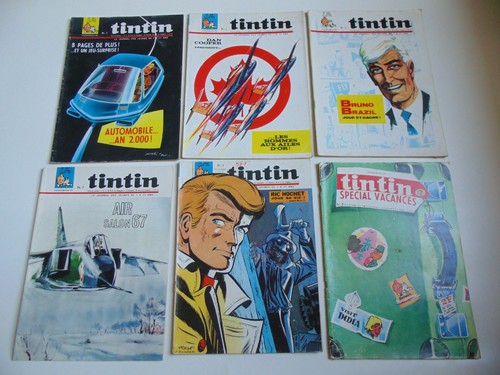 Journaux tintin 1967 - journaux,