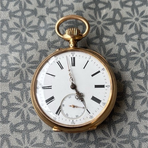Montre poche ancre nickel - ancre,