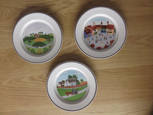 Assiettes dessert villeroy - assiettes, -villeroy