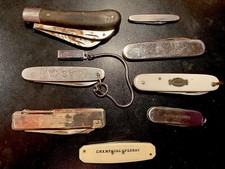 Rare Lot Couteaux Pliants