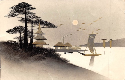 Cpa japon illustrateur - cpa, /