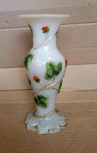 Vase ancien opaline - ancien,
