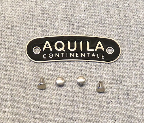 Aquila italian seat badge - aquila,