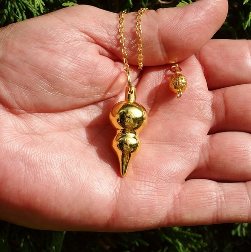 Pendule divination laiton - *,
