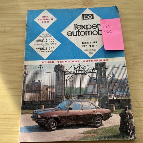 Revue technique opel ascona - technique,