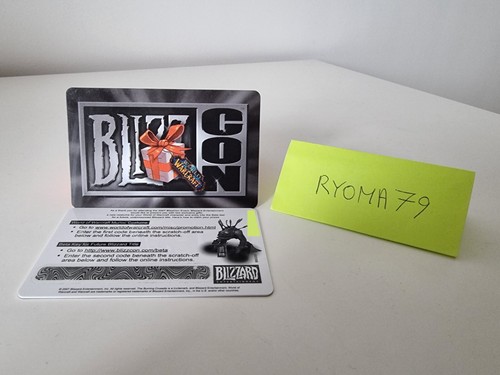 Wow loot card blizzcon 2007 - wow,