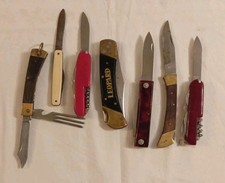 Lot 7 Couteaux De Poche