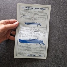 CANOTS DE COURSE HORNBY  n° 1