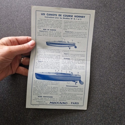 Canots course hornby 1 - course, n°