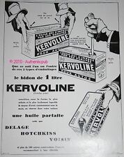 OLD ADVERTISEMENT 1929 OIL KERVOLINE LES CANONS A COLOT PASTILLE OIL CAR PUB