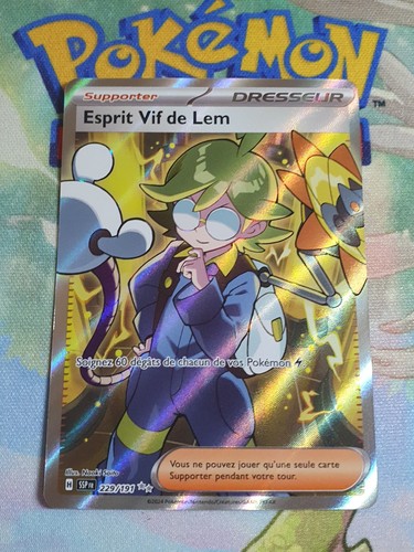 Carte pokemon esprit vif - carte,