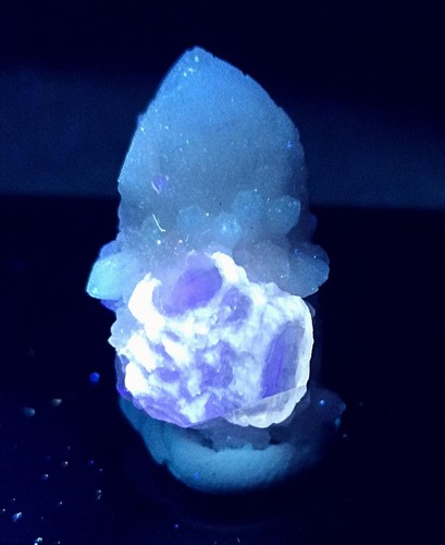 Cristal fluorite bleu - fluorite,