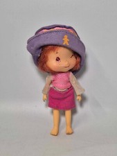 2000s Charlotte Strawberry Purple Hat 13cm Toy Figure