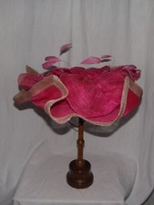 Chapeau de créateur en sisal