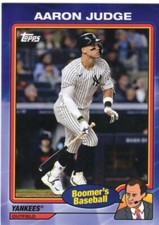2024 Topps x Chris Berman  Aaron Judge #3 Boomer's Baseball Yankees