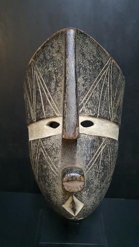 Art africain masque lulua - africain,