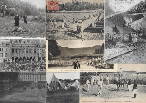 Lot cartes postales - de,