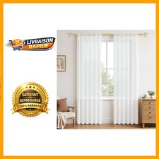 Rideaux Voilage Blanc avec