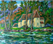 ART TABLEAU PEINTURE  HUILE