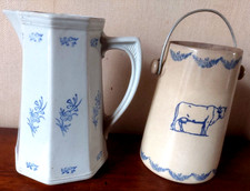 LAITIERE-POT A LAIT ET PICHET