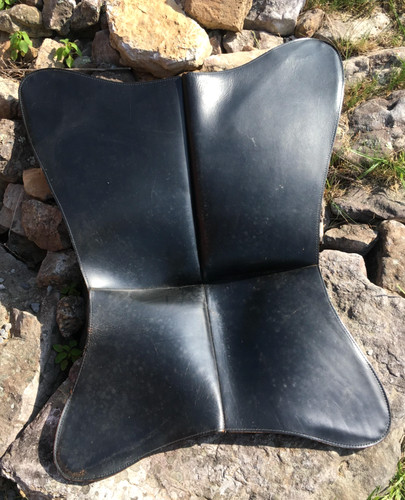 Vtg mcm sling chair - chair, original