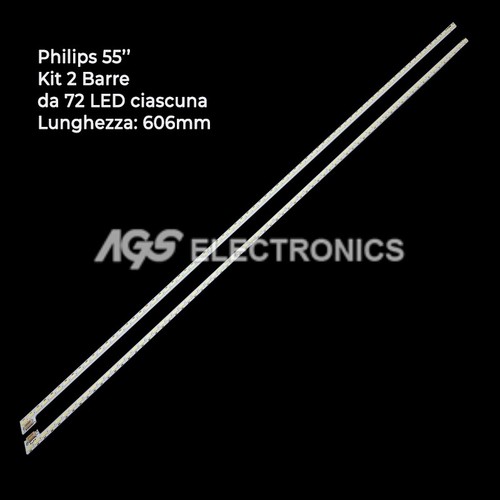 Kit barres philips - 2, de