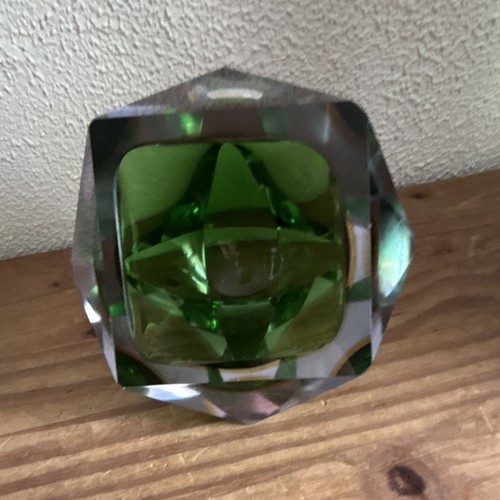 Cendrier vide poche - cendrier/vide-poche, cristal