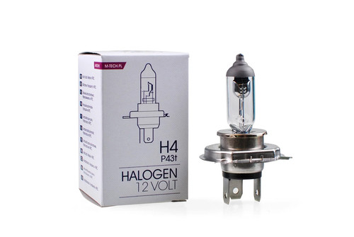 Ampoule halogene p43t 12v - ampoule, h4