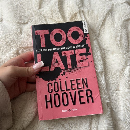 Colleen hoover too late - colleen, late--new