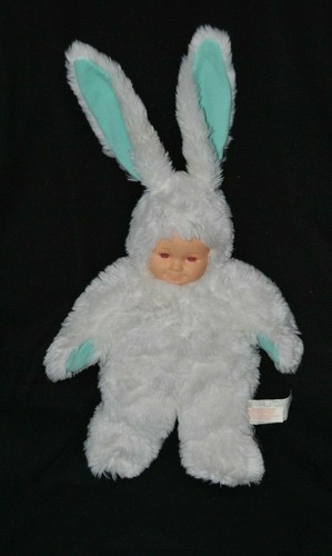Peluche doudou poupée lapin
