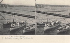 CP ON BOARD WARSHIPS BOATS IN TANGON LE LONG CUIRASSE - 37267
