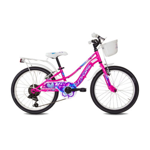 Vélo fille 6v - vélo, 20"