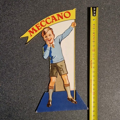 Meccano carton publicitaire - meccano,