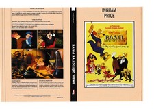 JAQUETTE DVD (seule) : BASIL DETECTIVE PRIVE (ANIMATION)