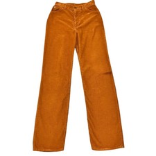 Vintage Levi's 544 Corduroy Jeans 80s High Rise Tan Womens 25W 31L 100% Cotton