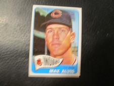 1965   TOPPS#185  MAX ALVIS  INDIANS       EXMT