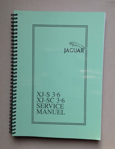 Jaguar manuel de - jaguar, xj-s