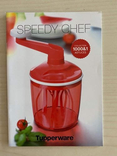 Livret tupperware speedy chef - speedy,