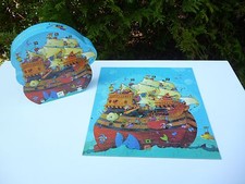 ☻ Djeco The Barbarossa Boat 54 Piece Complete Puzzle