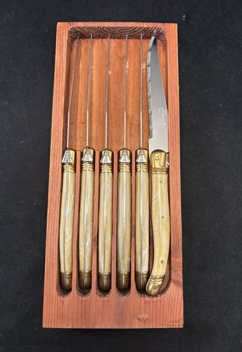 Vtg jean dubost laguiole steak - dubost,